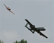 A-10s in flight